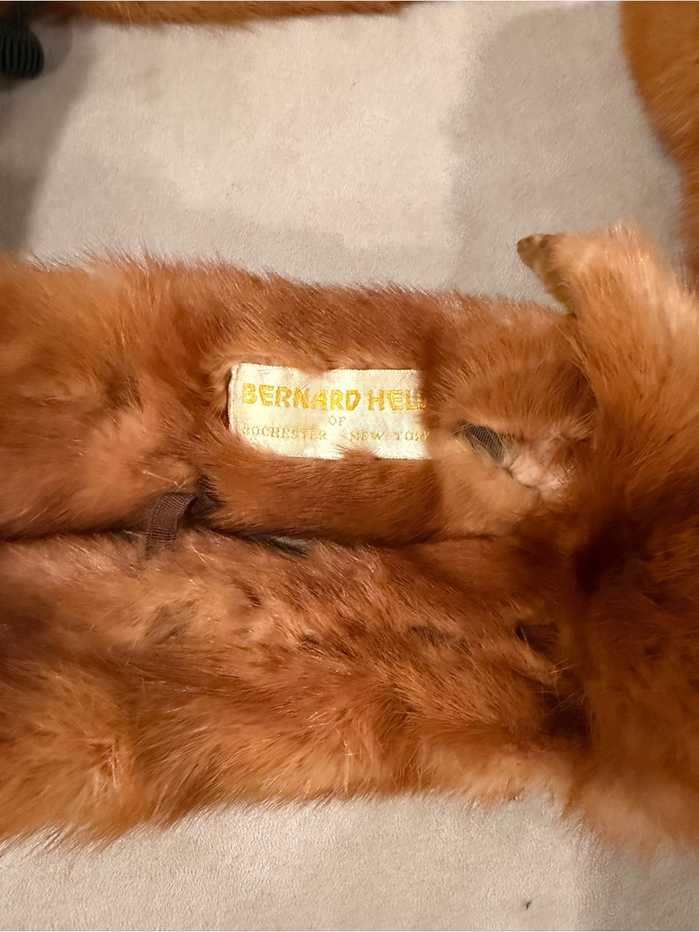 Vintage Mink Fur Stole - Picture 4 of 5